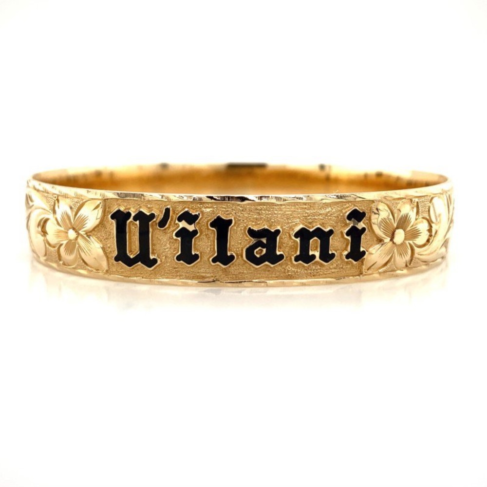 14k Yellow Gold Hawaiian Bracelet ❤️🤙